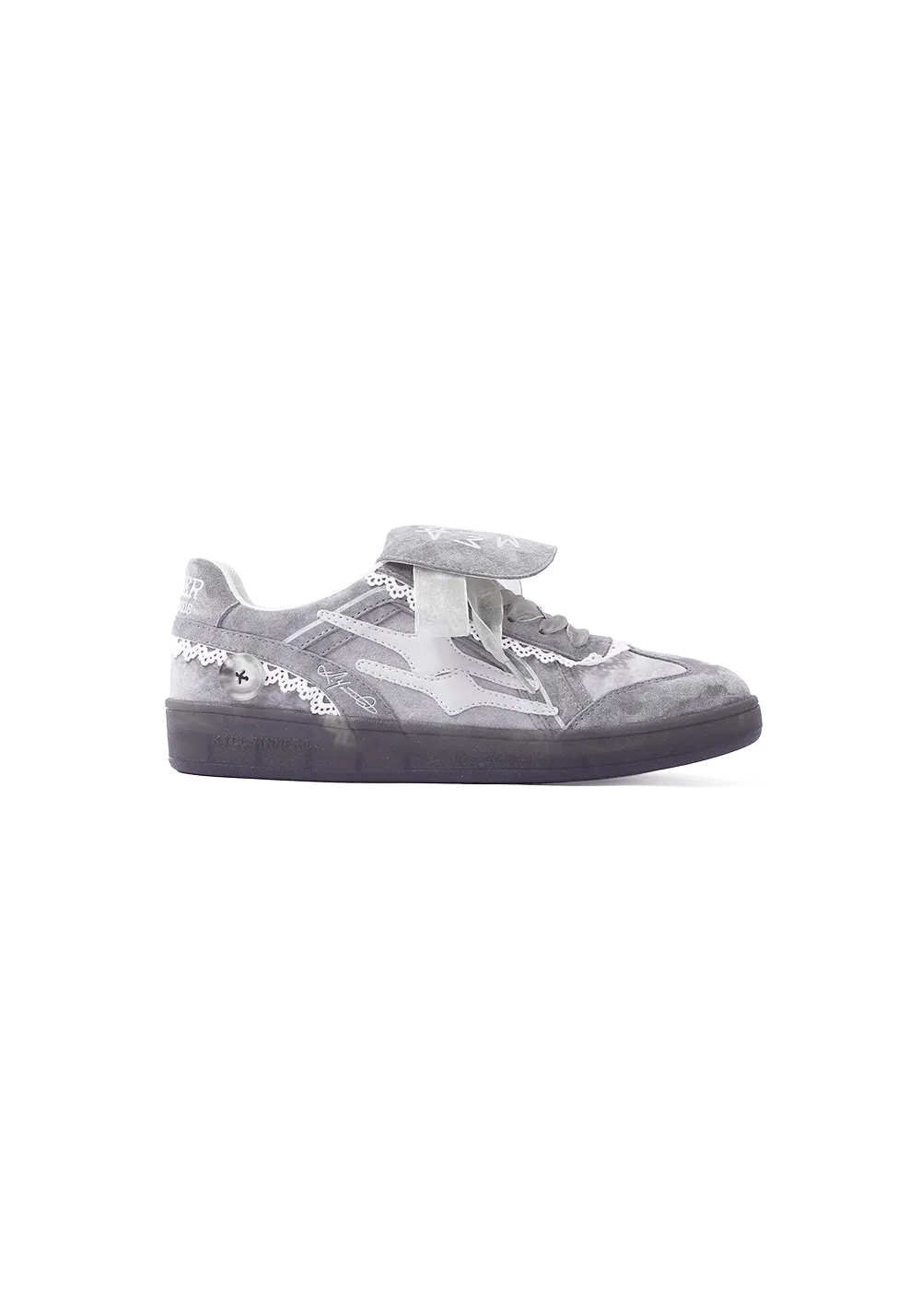 KILLWINNER丨Retro Training Sneaker-Lace Grey