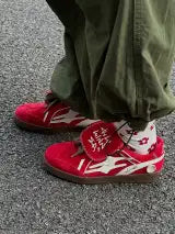 KILLWINNER | Retro Training Sneaker - Red Velvet