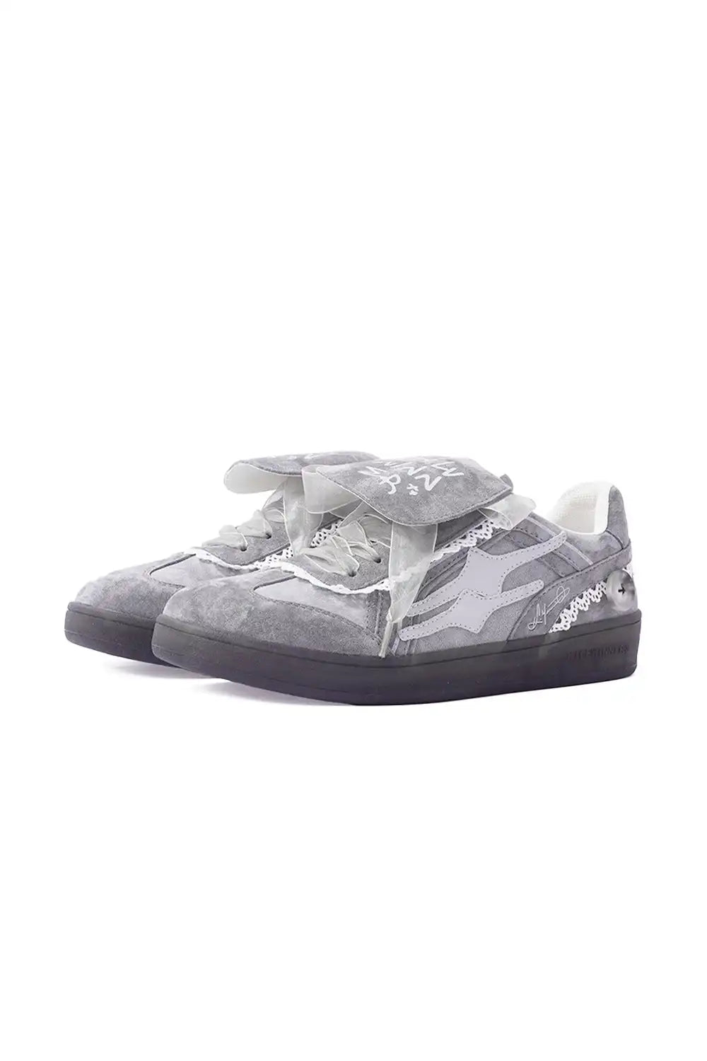KILLWINNER丨Retro Training Sneaker-Lace Grey