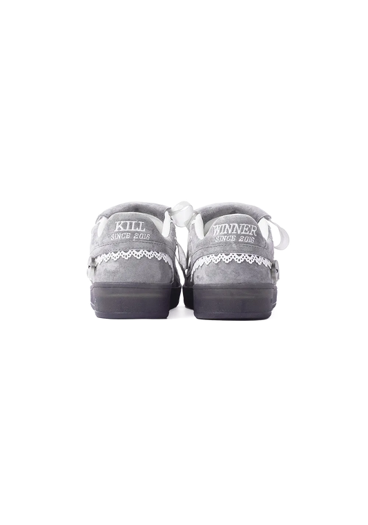 KILLWINNER丨Retro Training Sneaker-Lace Grey