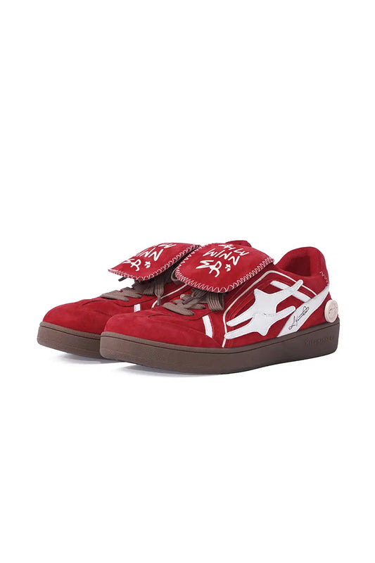 KILLWINNER | Retro Training Sneaker - Red Velvet