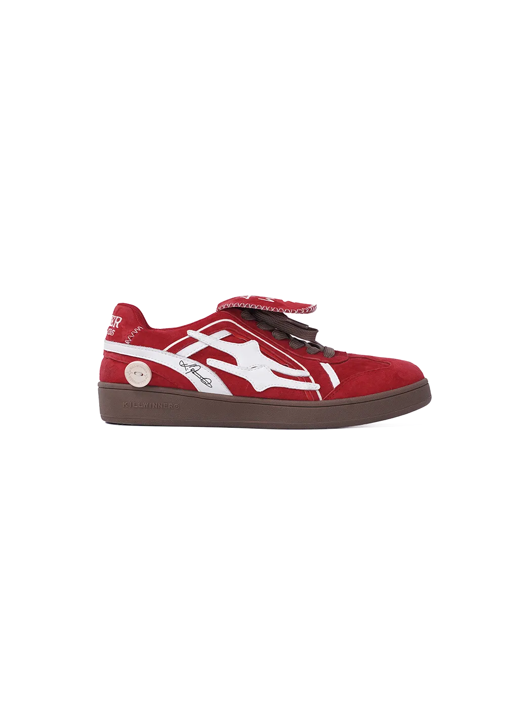 KILLWINNER | Retro Training Sneaker - Red Velvet
